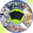 thumbnail image 3 of Bolsas de almacenamiento Sanwuta plateadas de 20 x 20 cm con cierre, 8 unidades, negras, 3 of 6