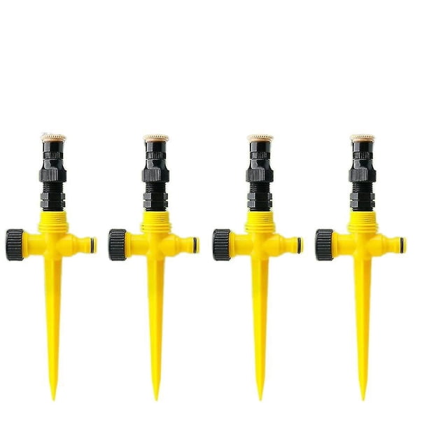 Rociador de riego para jardín, 4 Uds., rociador de refrigeración de techo, rociador automático, rotación de 360 ShuxiuWang 8390605867842