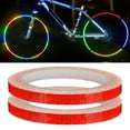 thumbnail image 2 of Clearance! 2PC Luminous Equipment Stickers Bicycle Motorcycle Wheel Stickers Bicycle Reflective Stickers, 2 of 9