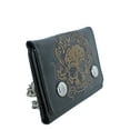 thumbnail image 2 of No Boundaries Men's Chain Skull Wallet, 2 of 4