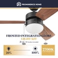thumbnail image 4 of Prominence Home Rawling 30 Inch Indoor LED Ceiling Fan with Pull Chain, Bronze, 4 of 9