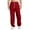 Wine_02CC^918, variant on Fabrcox S-5xl Grey Sweatpants for Men Big and Tall Winter Fleece Lined Active Joggers Sweatpants Drawstring Pockets Casual Running Workout Joggers Sweatpants Vermilion L