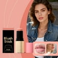 thumbnail image 1 of EGNMCR Moisturizing Powder Blusher Stick Series Multi-color Options Daily Commuting And Winter Makeup Color Display Powder Blusher a blusher, 1 of 9