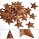 thumbnail image 4 of 30 estrellas de granero de metal oxidado de 2 pulgadas, primitivas, rústicas, de acero laminado, para manualidades, decoración de pared vintage para el hogar o la granja., 4 of 9