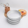 thumbnail image 4 of 9×2 round Cake Pans Set of 3,Aluminum cake pans  baing pan for birthday cake party (9×2 round Cake Pans,Set of 3), 4 of 4