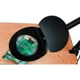 thumbnail image 3 of Global Industrial 5 Diopter LED Magnifying Lamp With Covered Metal Arm Black, 3 of 7