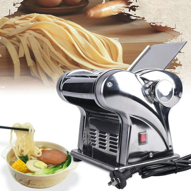 Electric Dough Roller Sheeter Pasta Press Maker Noodle Cutter