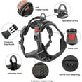 thumbnail image 3 of Astarin Dog Harness No Pull, Medium Dog Harness with 2 Leash Clips, Adjustable Soft Padded Dog Vest with Easy Control Handle, Reflective No Choke Pet Vest Harness, Black, M, 3 of 8