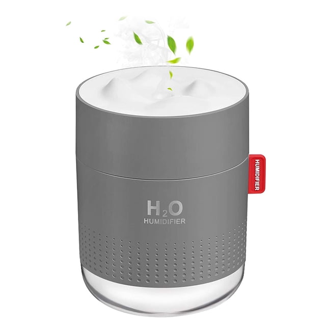 Mini humidificador USB 500ML Humidificador de niebla Difusor de aire de decoración portátil para oficina en casa, gris Advancent HA003999-04B