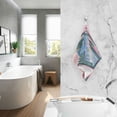thumbnail image 2 of Yayeee 100% Cotton Hand Towels for Bathroom 16" x 28" Soft Absorbent Kitchen Towel, Pink Window, 2 of 7