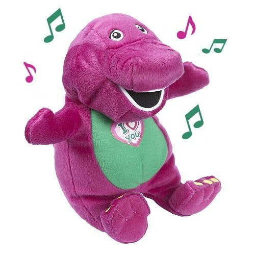 barney toys singing