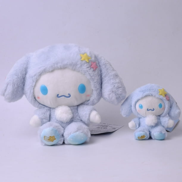 Sanrio Anime Kawaii Cinnamoroll Melody Kuromi Doll Plush Toys, figura de dibujos animados, decoración de habitación de peluche, juguete suave y lindo, regalo para niñasTYPE-D15CM Fivean Toy model