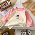 thumbnail image 2 of Mercatoo Toddler Boys Girls Long Sleeve Shirts Cute 𝗖artoon Graphic Soft Breathable Cotton Crewneck Tops Kids Fall Clothes, 2 of 6