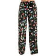 thumbnail image 3 of Just Love Women's Plush Pajama Pants 7060-10821-XL-SIOC (Black - Xmas Lights Fleece, Small), 3 of 3