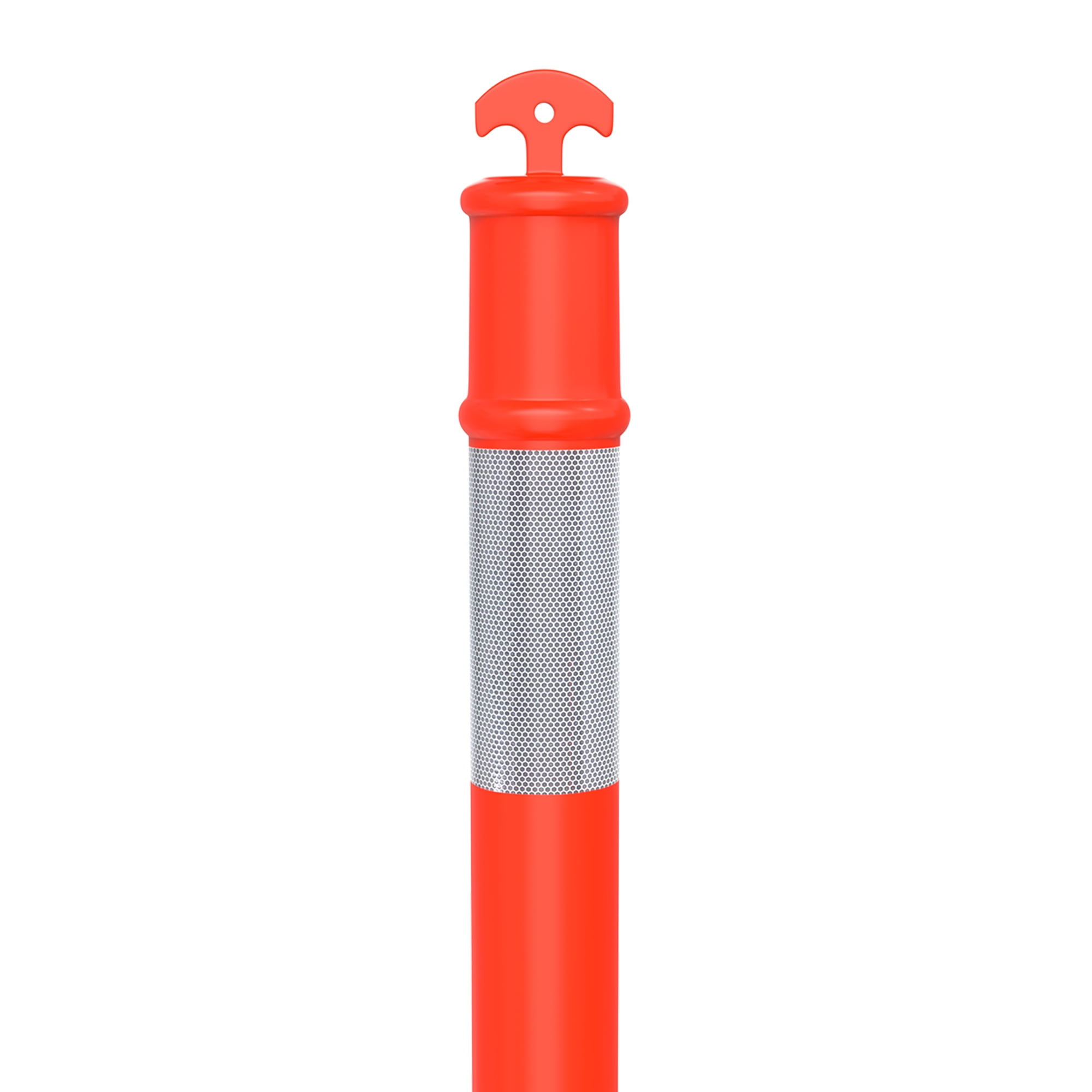 Uforic Delineator Post with Base, 6 Pack Traffic Delineator Posts