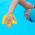 thumbnail image 7 of LOLIPPYY Swim Paddles 1 Pair for Adults and Kids - Adjustable Silicone Webbed Hand Gloves, Half-Palm Design for Lap Swimming, Water Aerobics, Snorkeling, 7 of 7