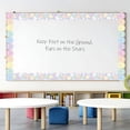 thumbnail image 5 of Pastel Smile Face Bulletin Board Borders, 72Ft Colorful Retro Die Cut Rolled Trim Borders for Back to School Classroom Door Wall Decor, Teacher Classroom Must Haves, 2 Rolls, 5 of 7