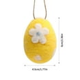 thumbnail image 2 of JingChun 1Pc Easter Felted Eggs Bulk Basket Decor,Large Pastel Easter Egg Wool Felt Spring Crafts Tree Hanging Ornaments for Easter Egg Hunt Surprise Egg Party Tiered Tray Decor, 2 of 5