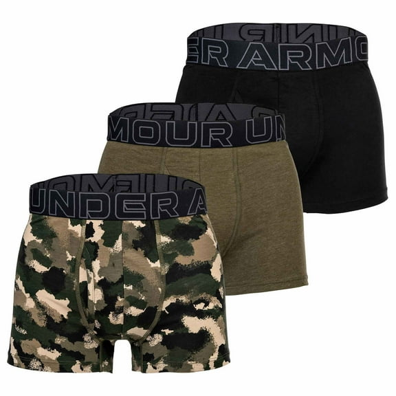 Under Armour Men Boxer Shorts Cotton Multicoloured L