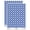 Dark Blue, variant on Backpack Icon School and Travel 200+ Round Stickers - Orange - Matte Finish - 0.50" Size