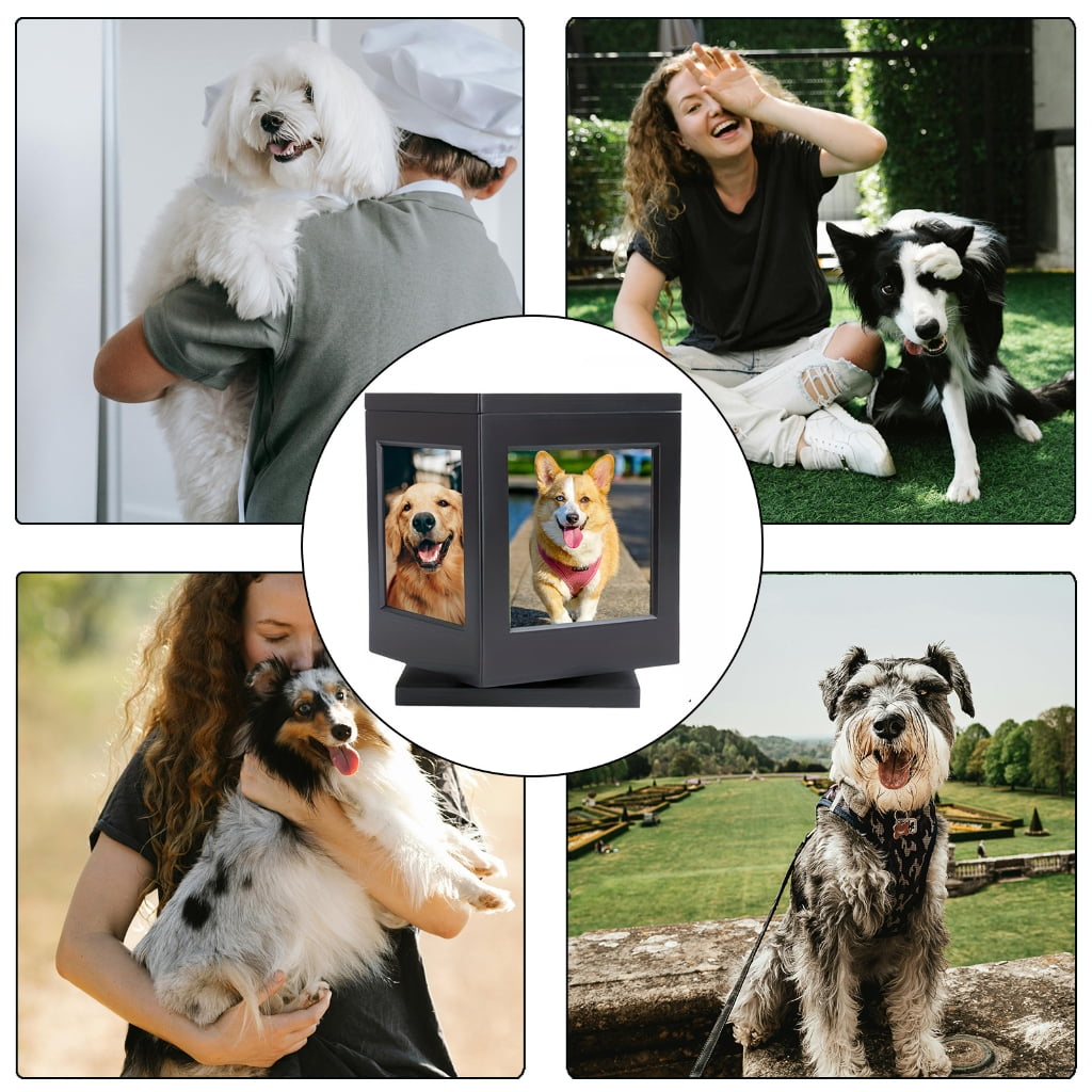 Cats Cremation Urn Pet Ashes Box for Pet Remembrance Pet Memorial Ashes Container