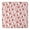 Pink Cow Strawberry, variant on White Cow Bow Pattern Square Fitted Tablecloth with Elastic Edge,Square Table Cover,Washable Elastic Table Cover for Home Kitchen Party Decor 34in(86cm)
