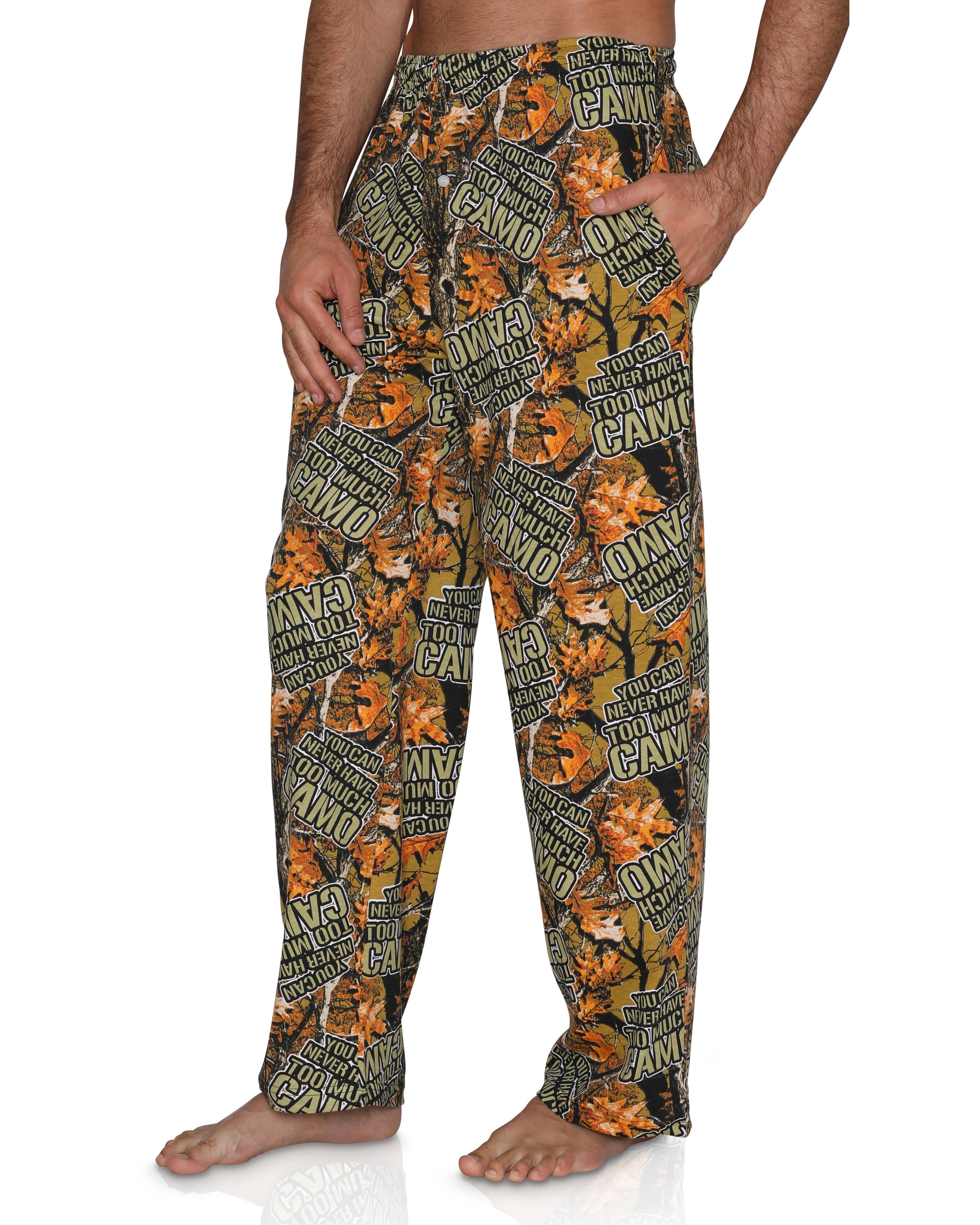 Mens Fun Pants Lounge Pajama Pants Boxers Adult Sleepwear, Never Too ...
