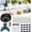 100FT, variant on 360? Adjustable Drip Irrigation System 33FT, 1/4" Tubing with 5 Adjustable Copper Nozzles, Automatic Atomizing Watering Kit for Garden, Yard, Lawn, Greenhouse & Potted
