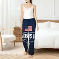 thumbnail image 4 of Rateoe Happy Veterans Day Pattern Women’s Ultra-Soft Comfy Pajama Lounge Pants Sleepwear,Comfortable Lounge Wear,lightweight Pajamas, Casual Home Wear-Large, 4 of 6
