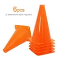 thumbnail image 1 of 9 Inch Cone with Light Safety Cone Traffic Cone Multi-purpose, 1 of 8