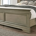 thumbnail image 5 of FOA Bunde 5pc Gray Wood Bedroom Set-Cal King + 2 Nightstands + Dresser + Mirror, 5 of 16