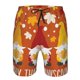 thumbnail image 3 of Fotbe Happy Thanksgiving Three Gnomes Trajes de Baño Estampados para Hombre, Shorts de Verano de Secado Rápido, Ropa de Playa, Bañadores-X-Large, 3 of 6