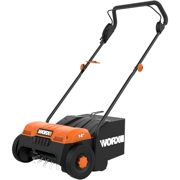 Worx WG850 12 AMP 14" Walk Behind Electric Dethatcher