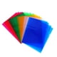thumbnail image 1 of Carpeta de documentos de oficina de una sola página, 20 unidades, en forma de L, de plástico (colores surtidos), 1 of 7