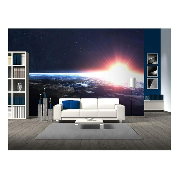 wall26 Wall Mural Sand Square Rock Background Removable Self-Adhesive Large Wallpaper - 100x144 inches