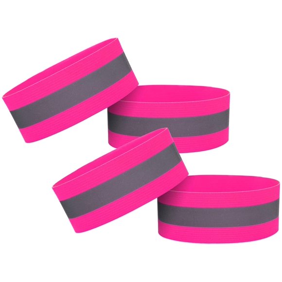 4 Pcs Reflective , High Visibility Reflective Gear For Night Walking, Cycling And Running