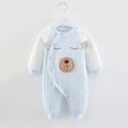 thumbnail image 3 of Baby All-in-One Clothes Spring and Autumn Clothing for Newborns Warm Clothes for Boys and Girls Sleeping Bag with Feet Wearable Blanket with Legs, 3 of 7
