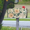 thumbnail image 4 of Yayeee Mailbox Cover Magnetic Standard Size Post Box Cover Wrap Decor, Floral Design, 4 of 9
