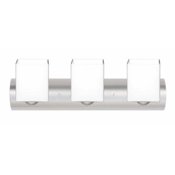 Rise 3 - Light Satin Nickel/Silver Incandescent Brass And Steel Wall Sconce