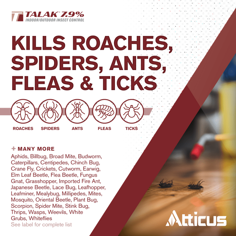 Atticus Talak 7.9% Insect Control Concentrate, Indoor Outdoor Use