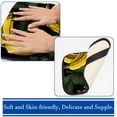 thumbnail image 3 of Banana Soft Comfortable Furry Printed Car Armrest Cover Pad Mat 12.5x8.2 Inch, 3 of 6