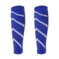 thumbnail image 2 of Bicicleta Pierna Pantorrilla Espinilleras Apoyo Correr Ndcxsfigh Atletismo Mangas de compresión (Azul), 2 of 6