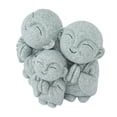 thumbnail image 1 of Buddha Décoration de Statue, Mignonne Statuette de Moine Rieur Buddha pour Poisson, Aquarium, Maison, Jardin, 1 of 8