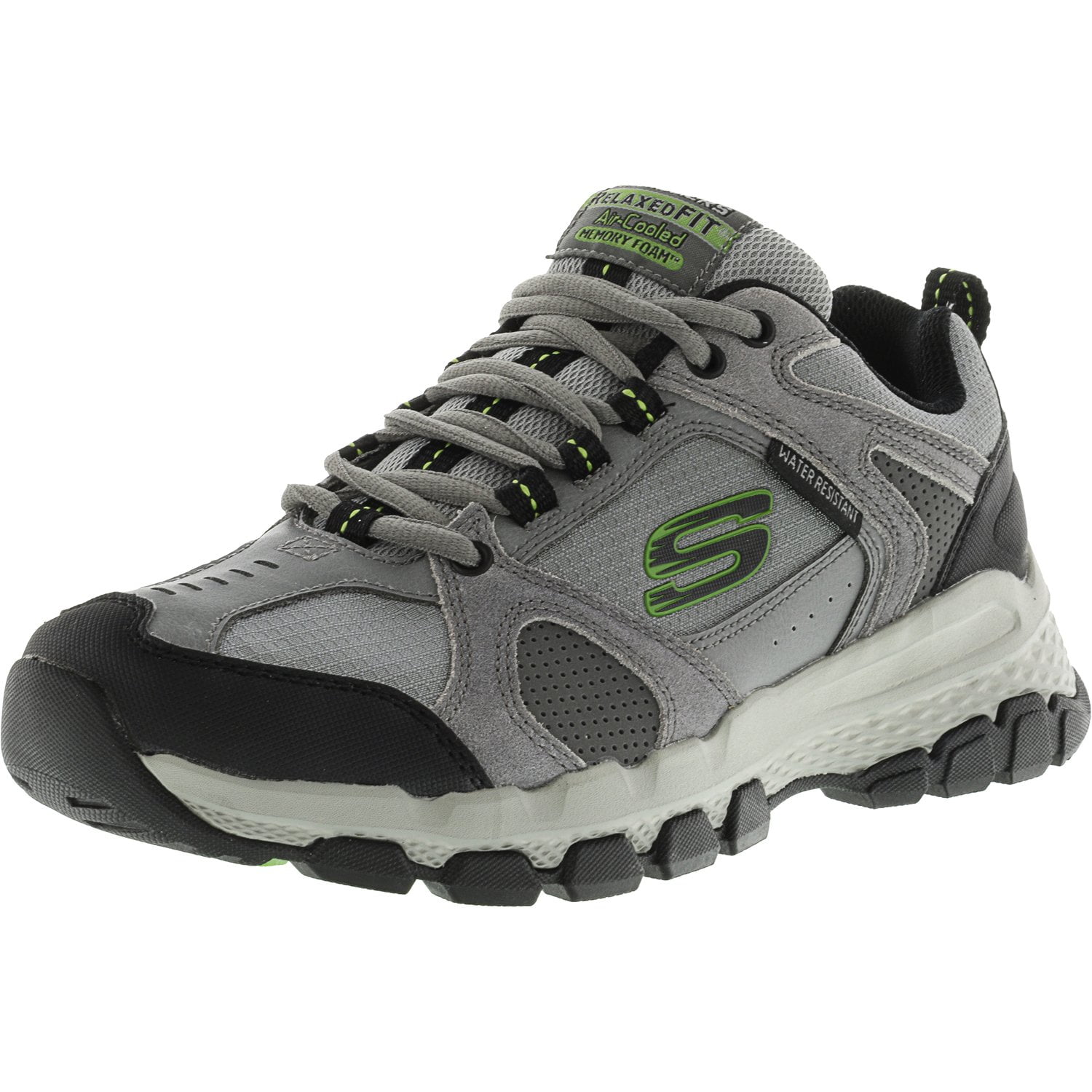 Skechers Men's Outland 2.0 Gray / Black Ankle-High Fashion Sneaker ...