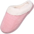 thumbnail image 1 of Pantuflas de invierno para hombre y mujer, pantuflas de felpa con espuma viscoelástica, pantuflas antideslizantes, talla 38-39 Fokelyi LN-0929, 1 of 6