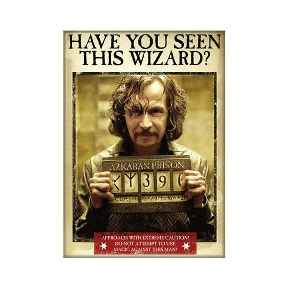 Harry Potter 796212 Harry Potter Sirius Wanted Poster Magnet