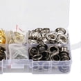 thumbnail image 3 of Lot de 140 œillets en laiton de 8 mm pour vêtements et accessoires artisanaux, 3 of 4