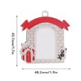 thumbnail image 1 of Christmas Sublimation Blank Pendant DIY Craft Gift Single-Side Printed Heat Transfer Pendant Valentine Graduation Present, 1 of 1