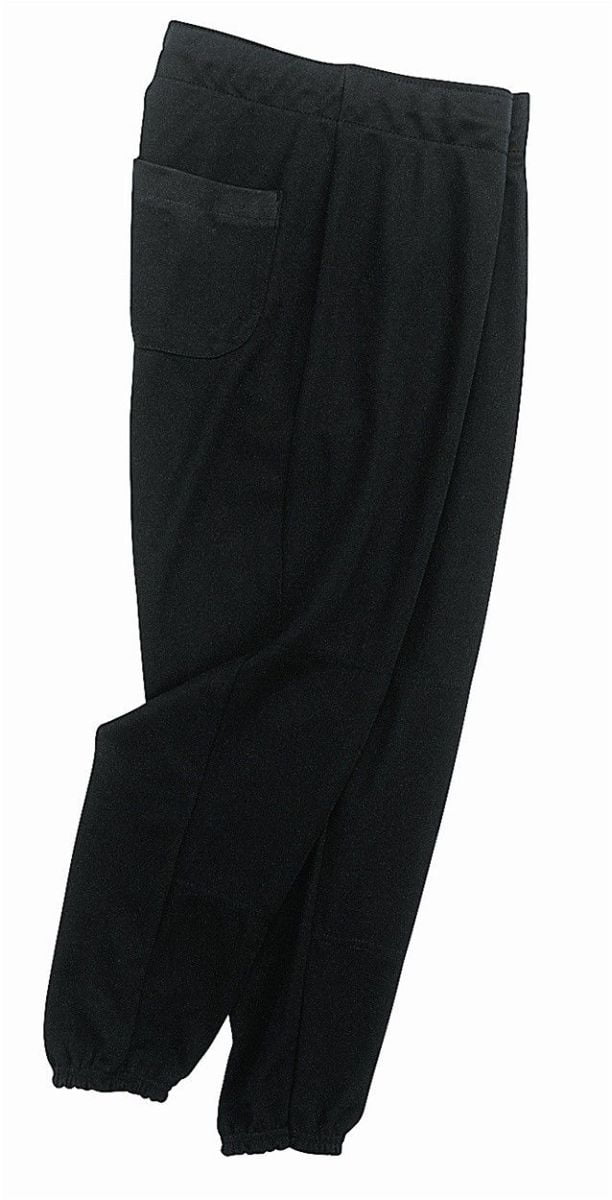 Martin Sports YOUTH Elastic Waist Little League Baseball Pants, BLACK