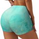thumbnail image 1 of Fotbe Cyan Mint Marble Shorts Sin Costuras – Shorts Deportivos de Cintura Alta para Mujer, Elásticos para Gimnasio, Yoga, Running o Ciclismo-XX-Large, 1 of 8